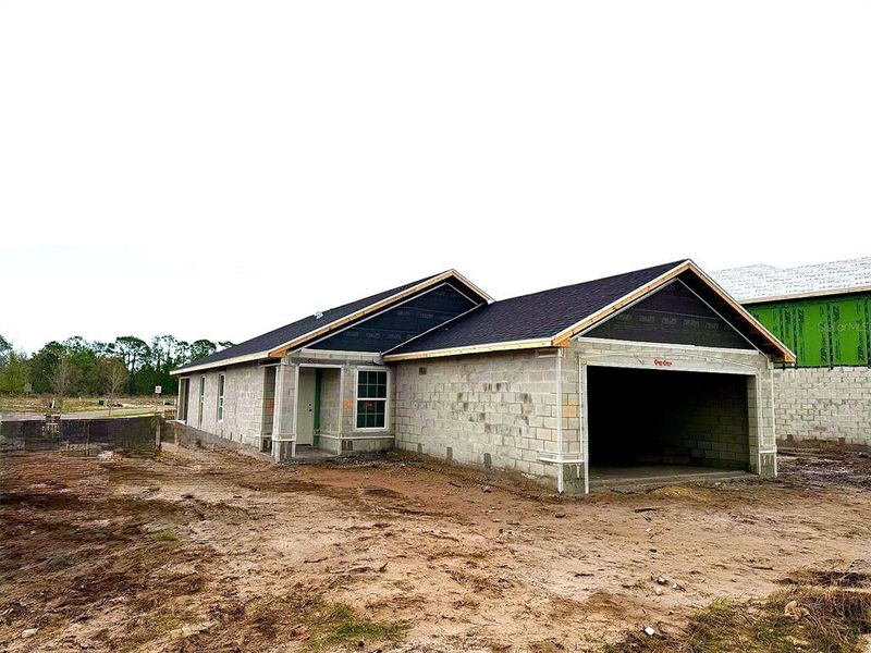In-progress construction of a new home in , St. Cloud, FL (Image 10).