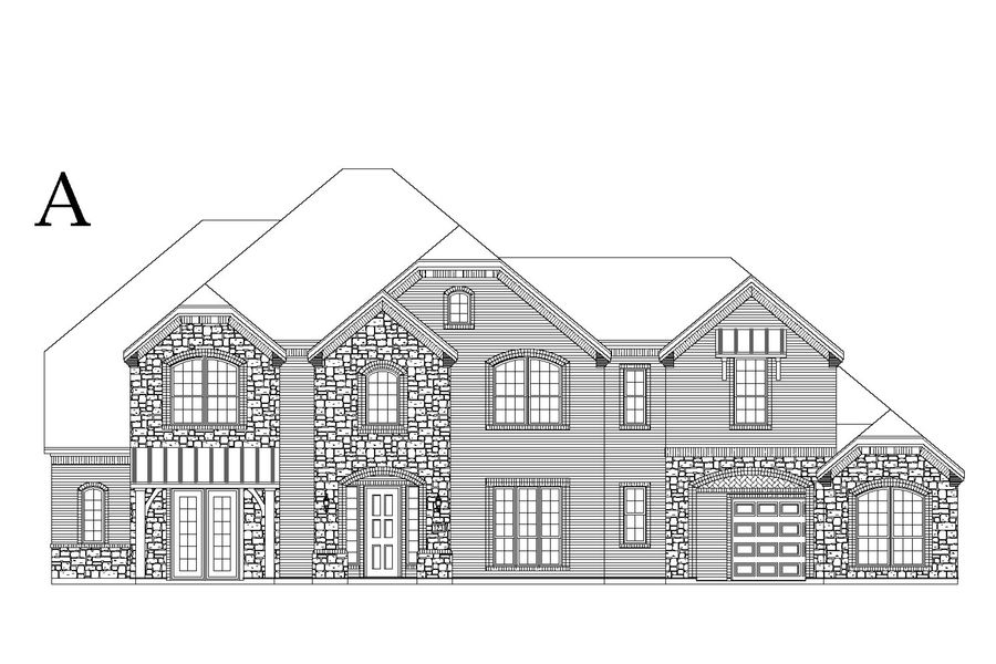 Representative rendering of the exterior for the Hadley by Windsor Homes (Image 5).