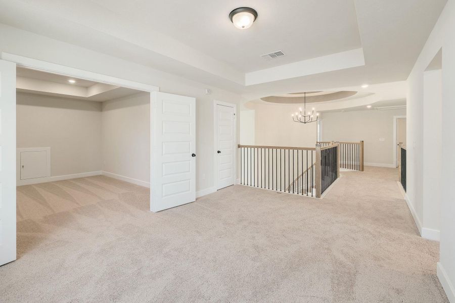 Spacious, unfurnished interior of a new home in Parmer Ranch - 60', Georgetown (Image 24).