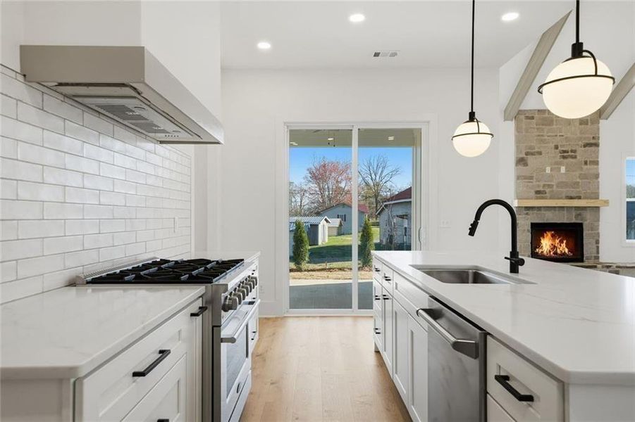 Furnished interior view inside a new home in , Ball Ground (Image 11).