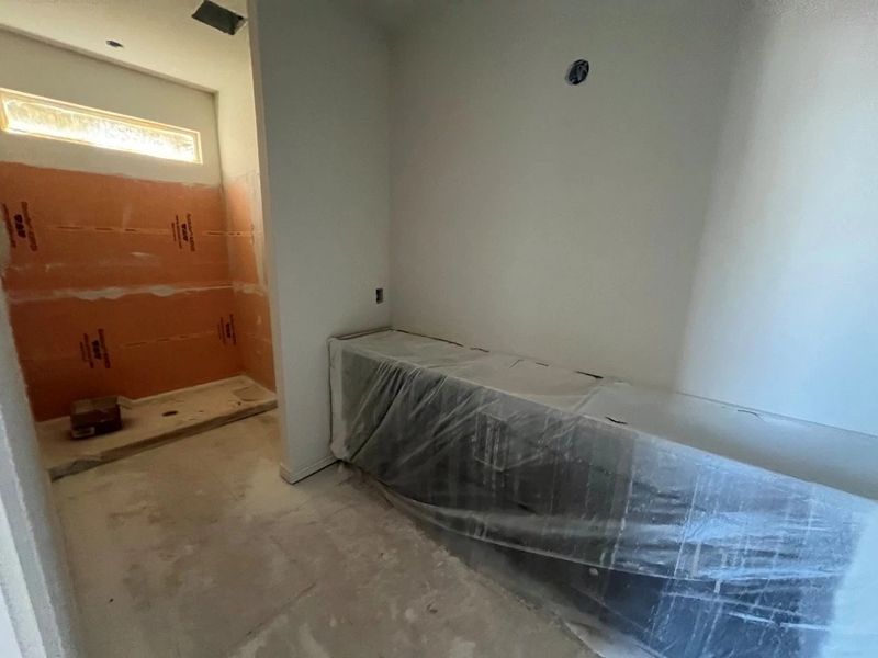 In-progress construction of a new home in Lariat, Liberty Hill, TX (Image 21).