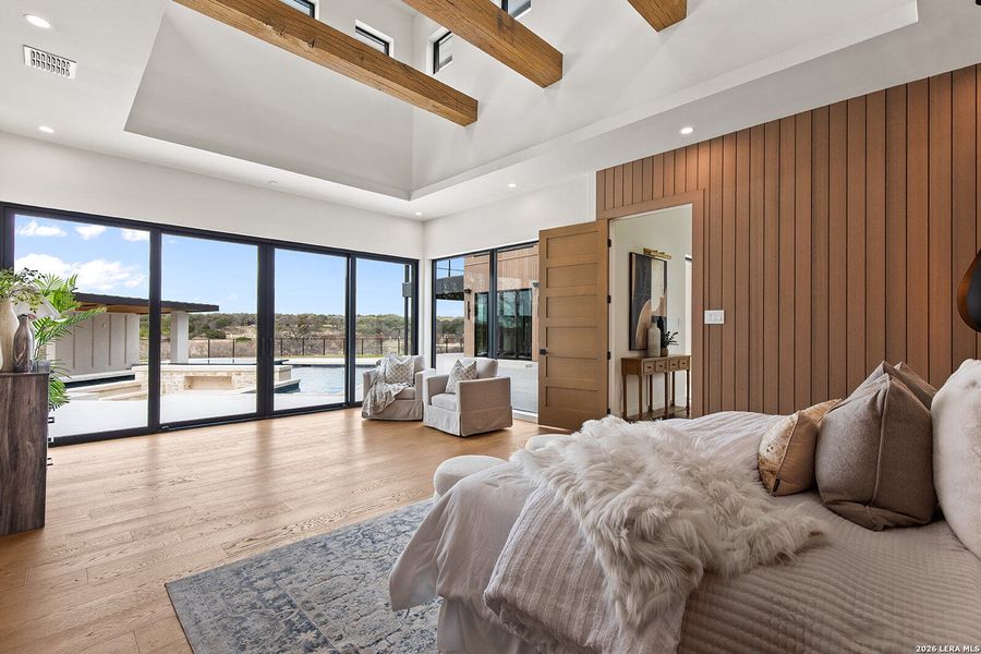 Furnished interior view inside a new home in , San Antonio (Image 28).