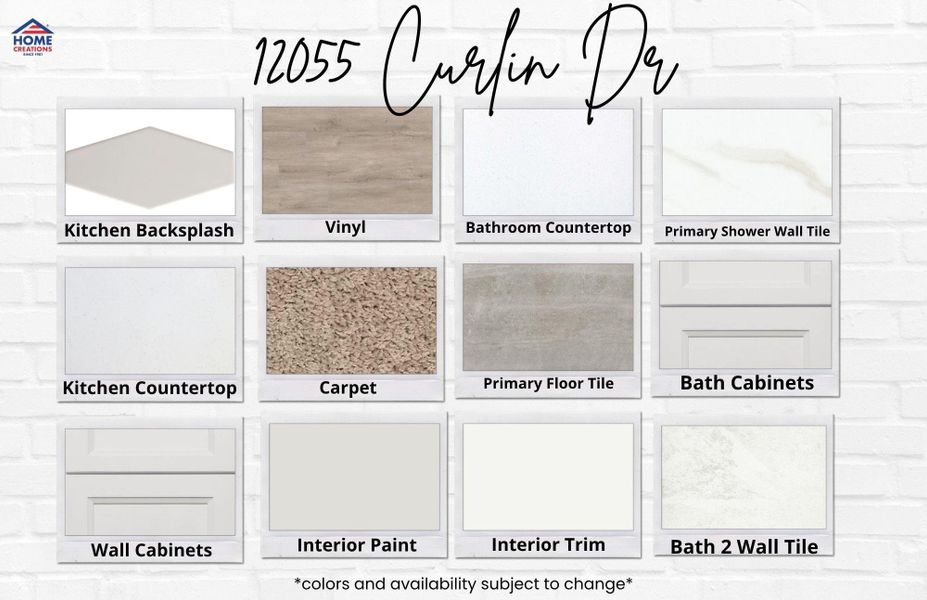 Sample of building materials used in homes in Lexington Heights, Montgomery (Image 7). Sample of building materials used in homes in Lexington Heights, Montgomery (Image 7).