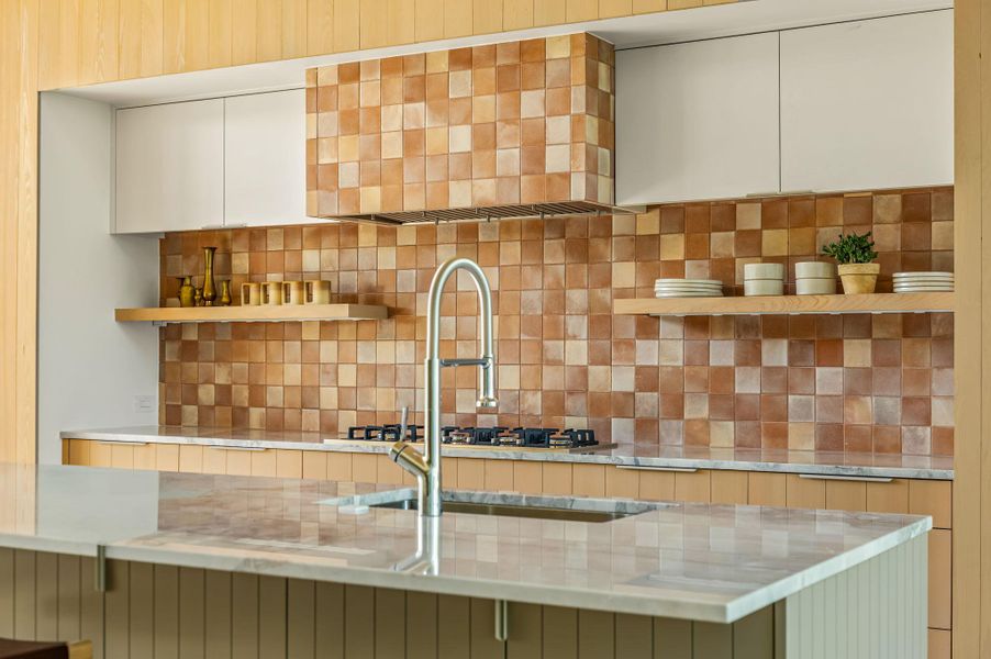 Close-up of interior finishes inside a home in , Austin (Image 19).