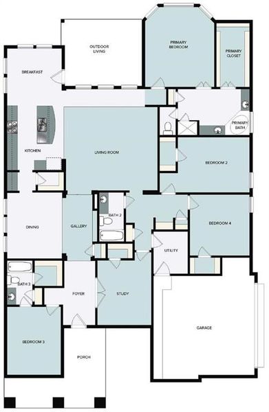 2644 Floor Plan