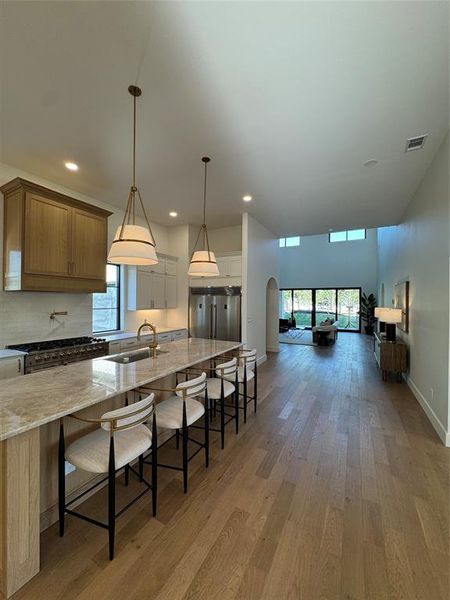 Furnished interior view inside a new home in , Heath (Image 7).