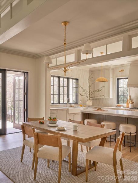 Furnished interior view inside a new home in , Charlotte (Image 9). Furnished interior view inside a new home in , Charlotte (Image 9).