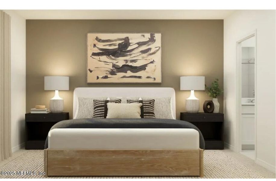 Furnished interior view inside a new home in Resilience at Palm Coast, Palm Coast (Image 2).