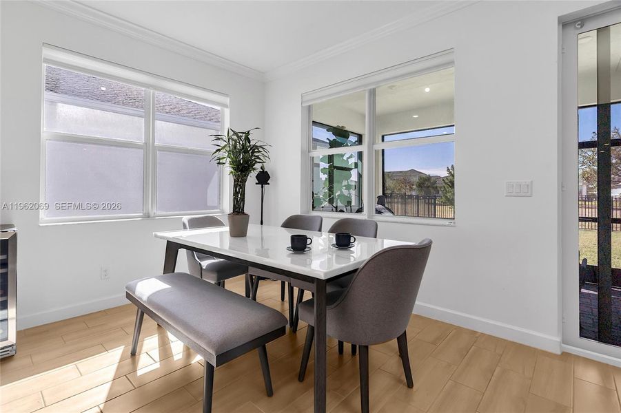 Furnished interior view inside a new home in , Loxahatchee (Image 11).