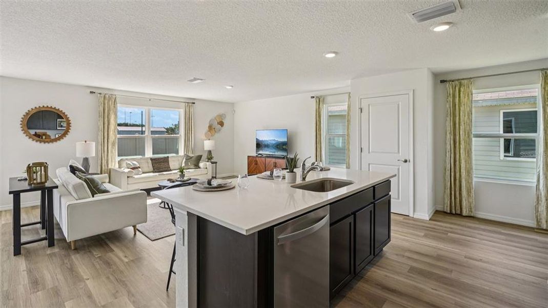 Furnished interior view inside a new home in Twisted Oaks, Wildwood (Image 7).