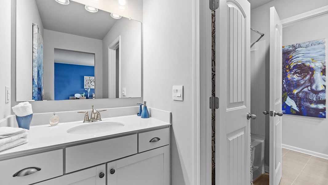 Furnished interior view inside a new home in Genesee, Newnan (Image 68).