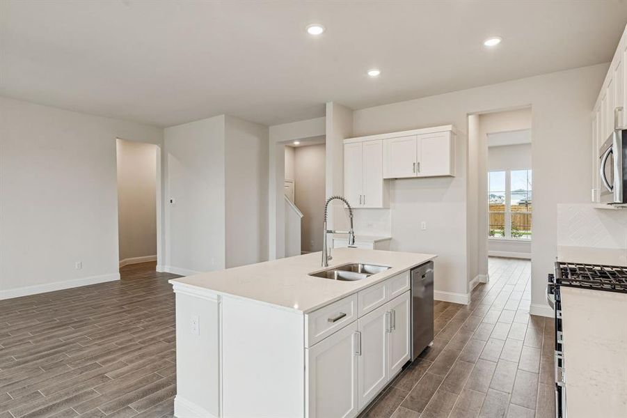 Furnished interior view inside a new home in Venetian, Weston (Image 5).