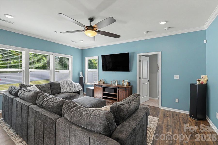 Furnished interior view inside a new home in , China Grove (Image 24).