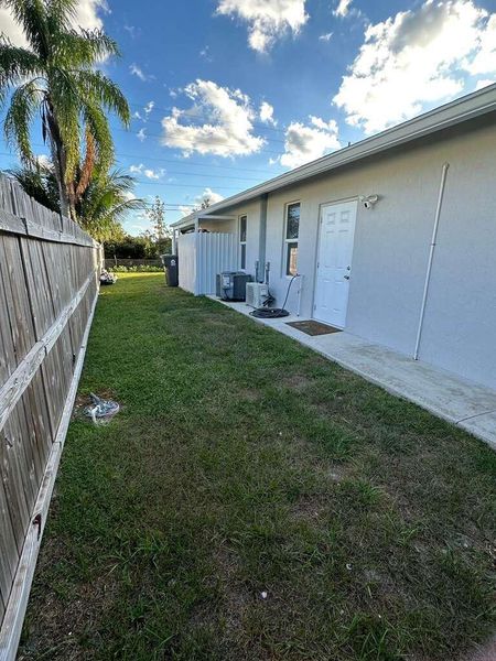Exterior details and patio area of a home in , West Palm Beach (Image 31). Exterior details and patio area of a home in , West Palm Beach (Image 31).