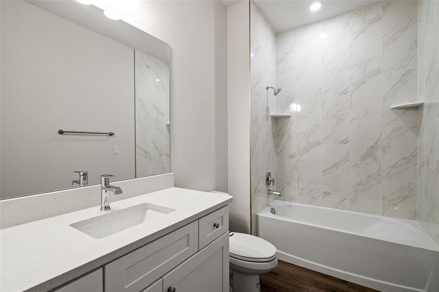 Furnished interior view inside a new home in SummerCrest, Ocala (Image 10).