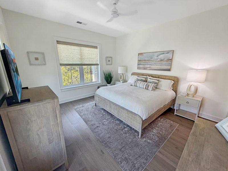 Furnished interior view inside a new home in , Charleston (Image 47).