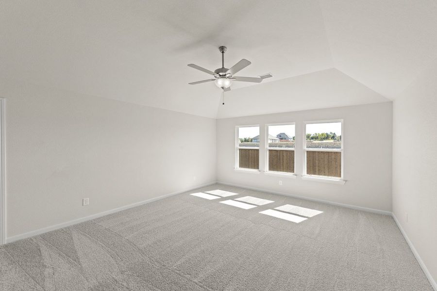 Representative unfurnished interior of a home built from the San Martino II by Pacesetter Homes in Park Hills, Rockwall (Image 28). Representative unfurnished interior of a home built from the San Martino II by Pacesetter Homes in Park Hills, Rockwall (Image 28).