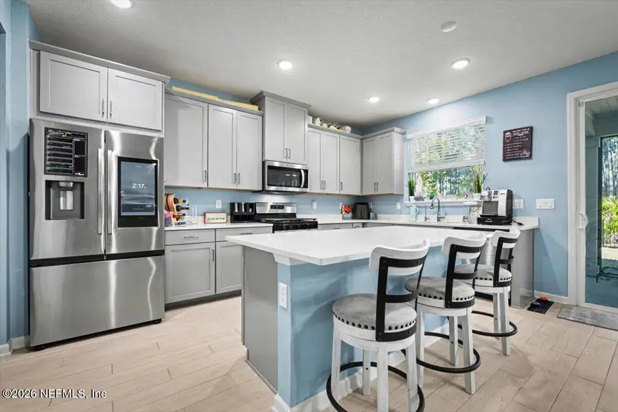 Furnished interior view inside a new home in RiverTown - Settlement, St. Johns (Image 18).