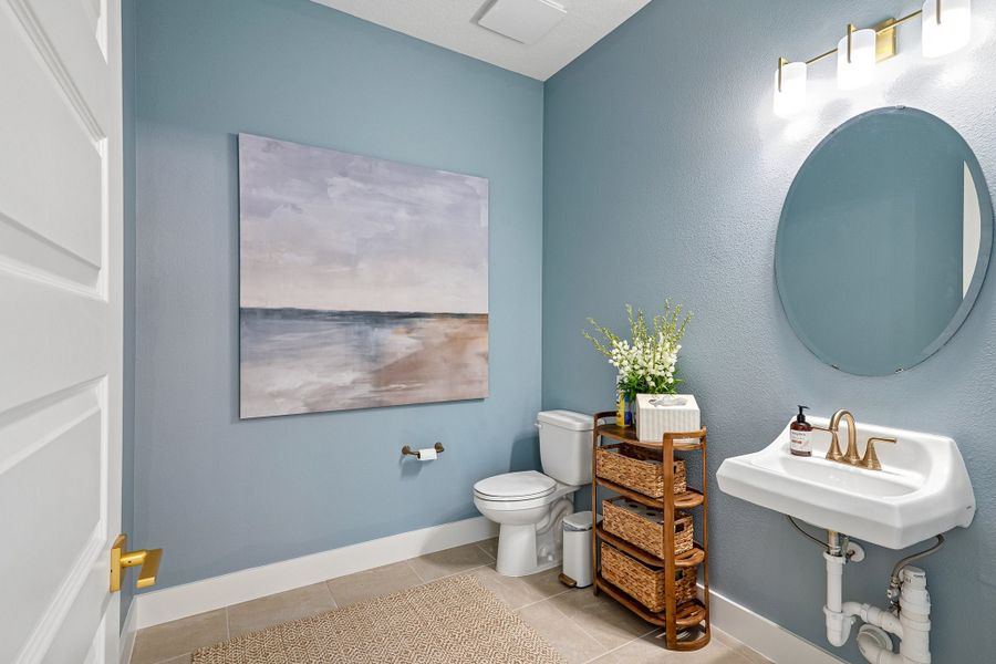 Furnished interior view inside a new home in Northlake at Ovation, Winter Garden (Image 36).