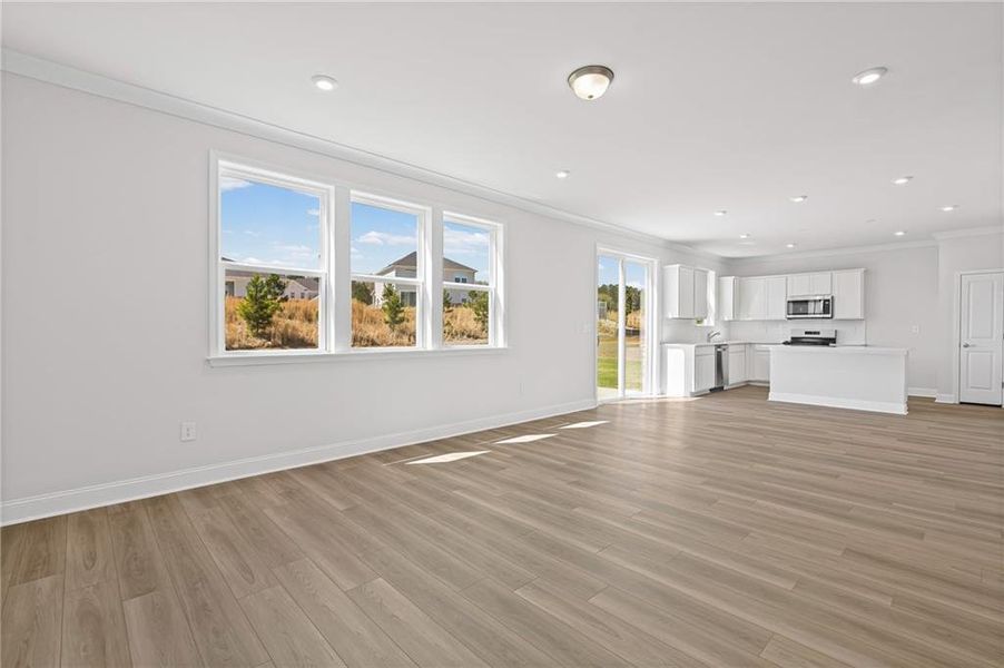 Spacious, unfurnished interior of a new home in Overland, Locust Grove (Image 30).