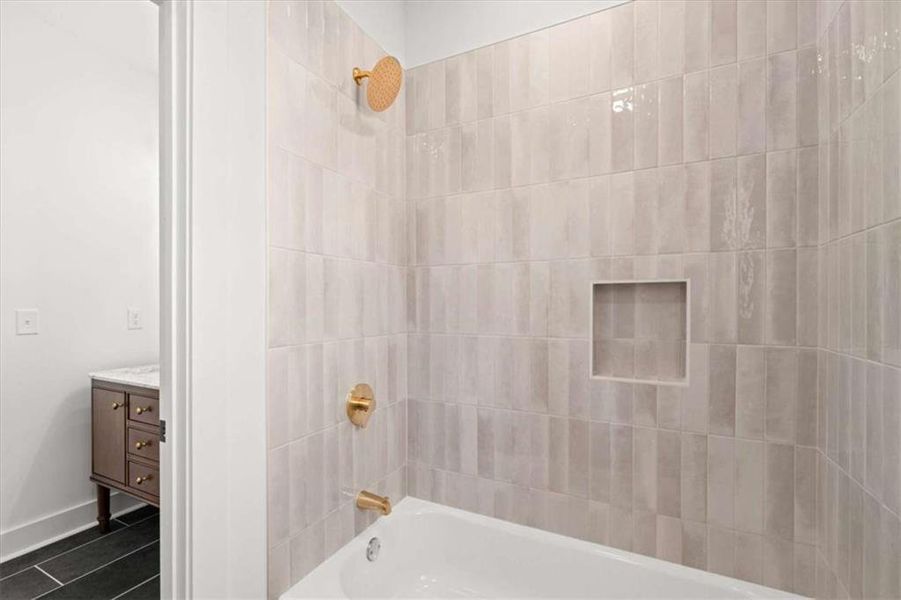 Close-up of interior finishes inside a home in , Waco (Image 17).