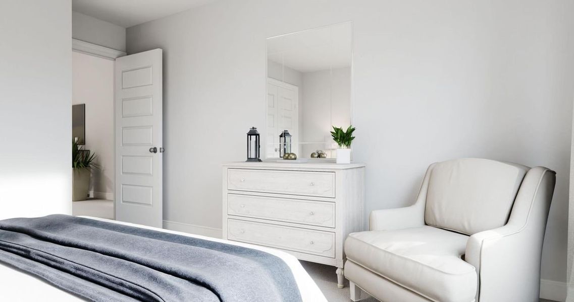 Representative furnished interior of a home built from the Aspen by Parkside Builders in The Woods, Gallatin (Image 16).