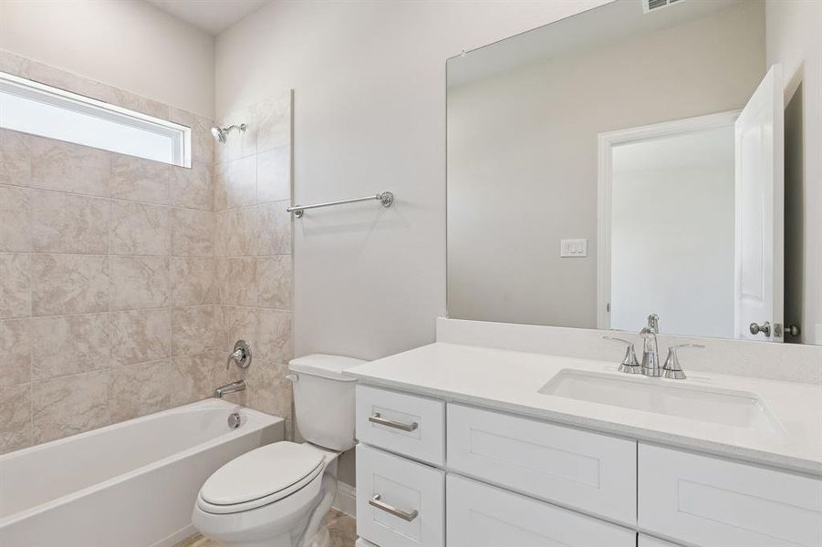 Furnished interior view inside a new home in Venetian, Weston (Image 6).