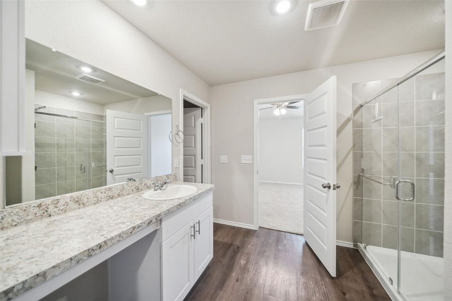 Furnished interior view inside a new home in , Waller (Image 10).