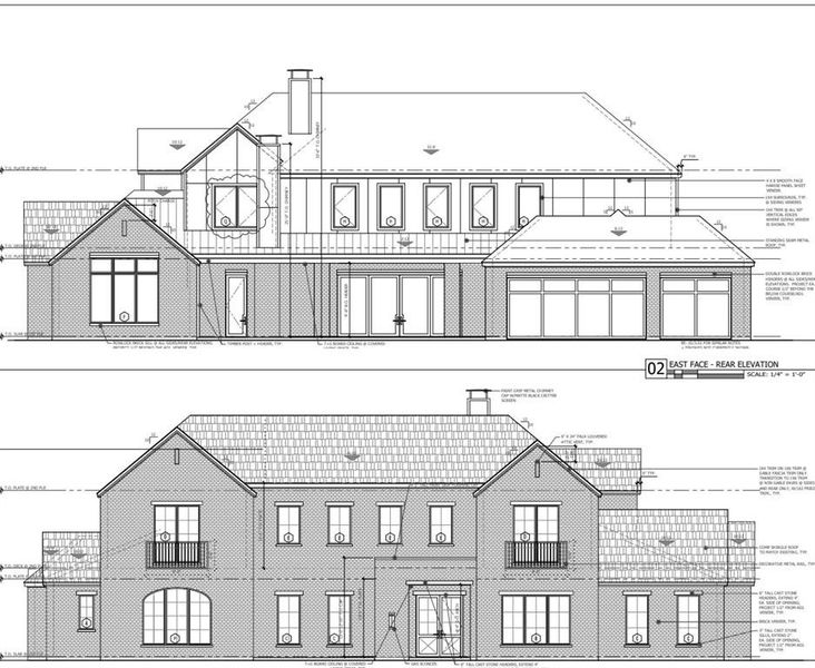 Exterior rendering of this home design in , Dallas, TX (Image 2).