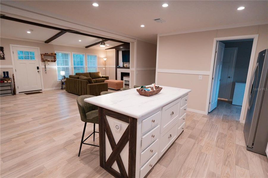 Furnished interior view inside a new home in , Bronson (Image 5).