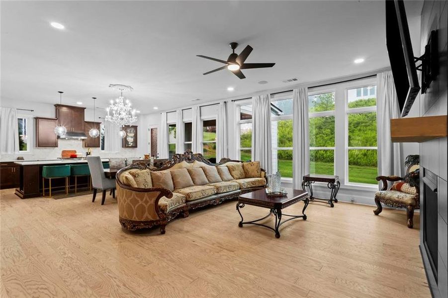 Furnished interior view inside a new home in , Woodstock (Image 8). Furnished interior view inside a new home in , Woodstock (Image 8).