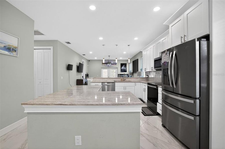 Furnished interior view inside a new home in , St. Petersburg (Image 16).