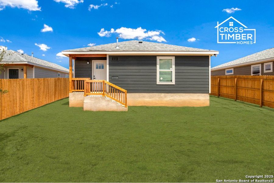 Front exterior of a new home in , San Antonio, TX, highlighting curb appeal (Image 19).