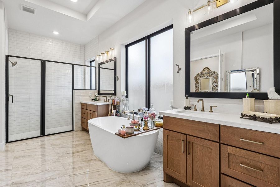 Soaking Tub and Standing Shower