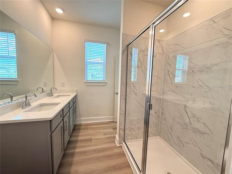 Furnished interior view inside a new home in Emerald Fields, Hudson (Image 15).