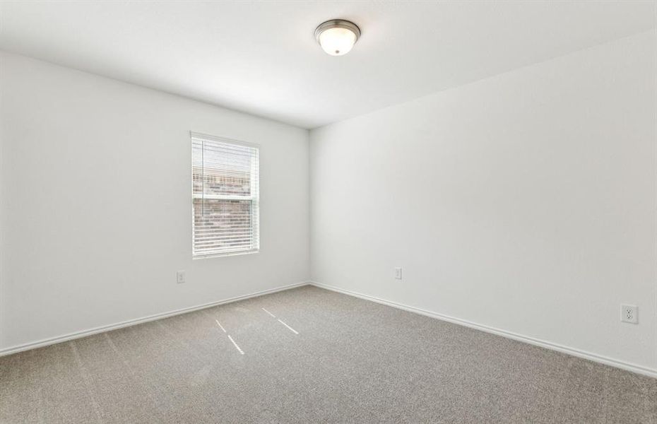 Secondary bedroom designed for comfort and convenience Secondary bedroom designed for comfort and convenience