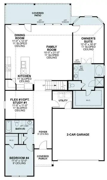 2D floor plan layout of this home in Lago Mar, Santa Fe, TX (Image 4). 2D floor plan layout of this home in Lago Mar, Santa Fe, TX (Image 4).