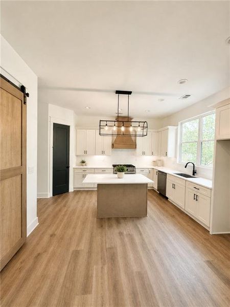 Furnished interior view inside a new home in , Dallas (Image 6).