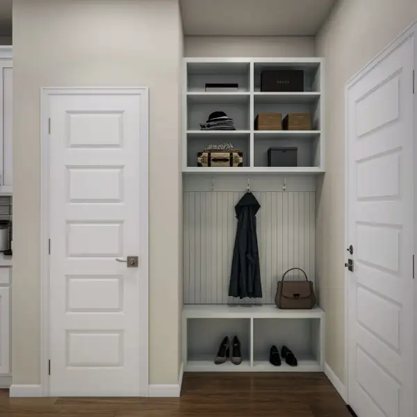 Furnished interior view inside a new home in Terrace Collection At Turner's Crossing, Buda (Image 20).