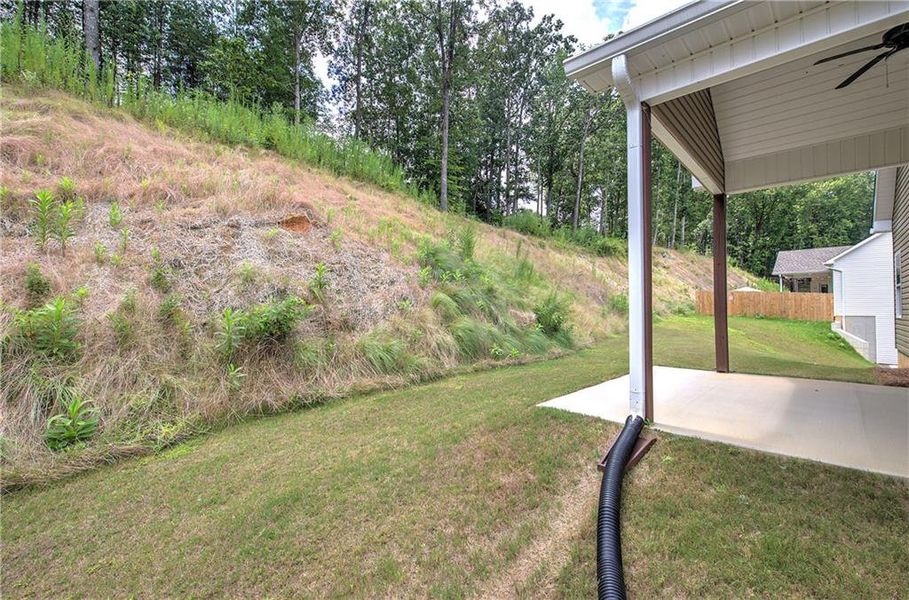 Exterior details and patio area of a home in , Rockmart (Image 25).