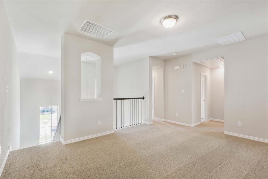 Spacious, unfurnished interior of a new home in Sandbrock Ranch: 60ft. lots, Aubrey (Image 5).