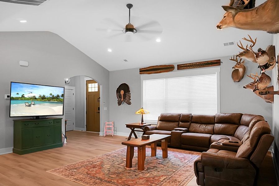 Furnished interior view inside a new home in , Walterboro (Image 6).