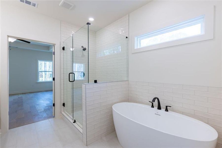 Furnished interior view inside a new home in , Cumming (Image 15).