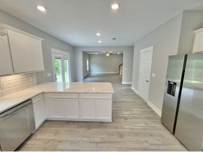 Stock photo showing wide open space