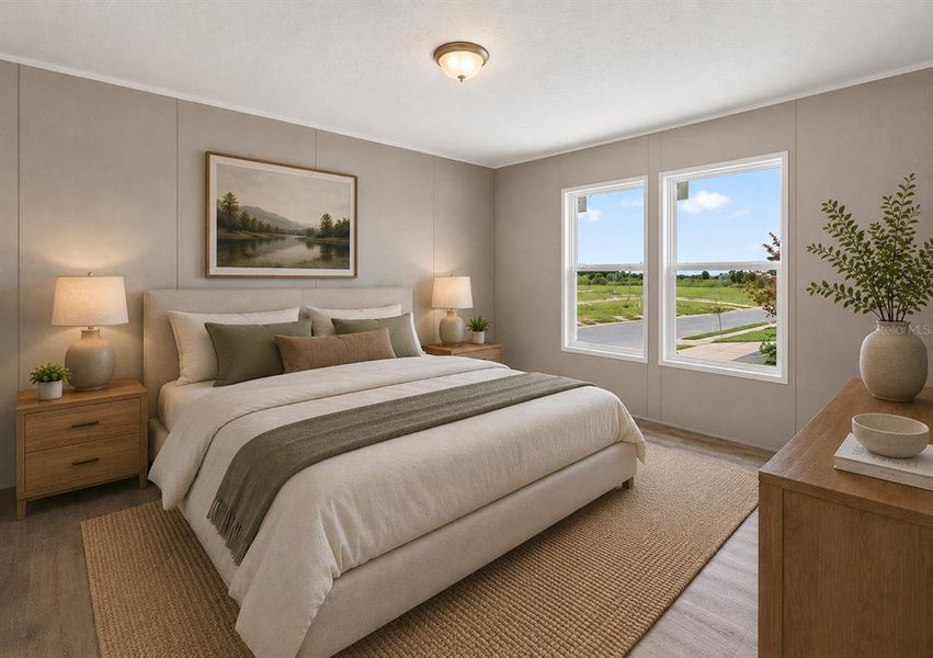 Furnished interior view inside a new home in , Astatula (Image 9).