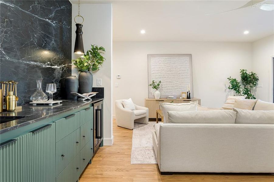Furnished interior view inside a new home in , Scottdale (Image 17).
