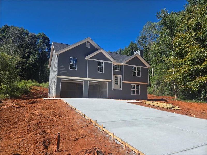 In-progress construction of a new home in , Gainesville, GA (Image 31).