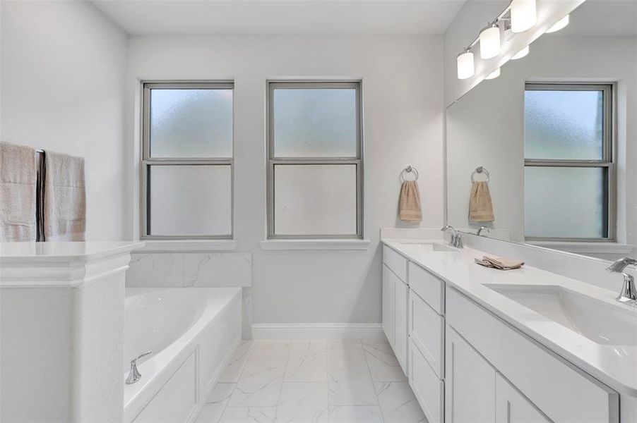 Furnished interior view inside a new home in Lilybrooke at Legacy Hills, Celina (Image 14).