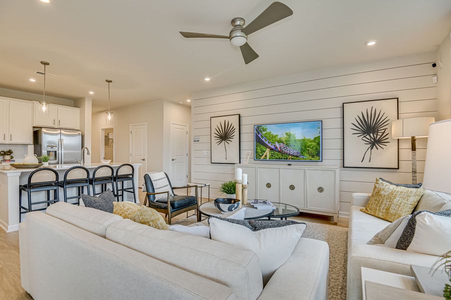 Furnished interior view inside a new home in Greenpoint, Harlem (Image 10).