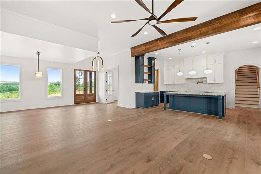 Spacious, unfurnished interior of a new home in , Buchanan (Image 12). Spacious, unfurnished interior of a new home in , Buchanan (Image 12).